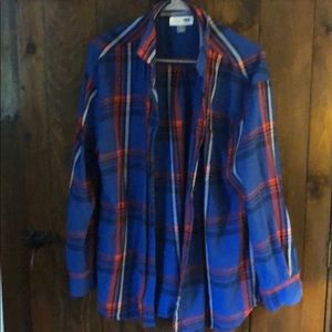 Long Sleeve Plaid Flannel
